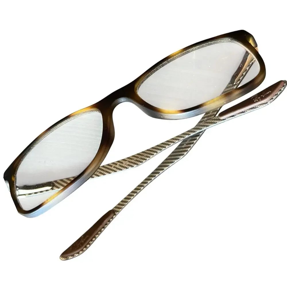 Rays Ban RX Eye Glasses Square Frames RB8903 Optics Matte Havana Tortoiseshell